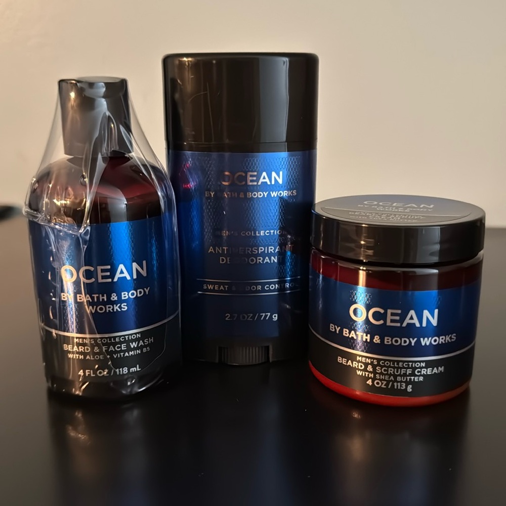 Bath & Body Works Ocean set